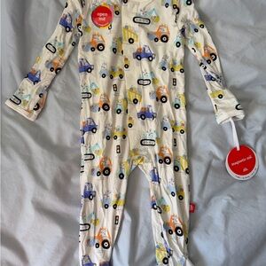 Magnetic Me Easter Construction Vehicle Pajamas
